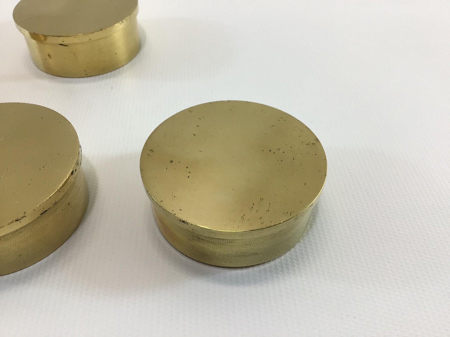 Brass Railing Hardware Lavi Industries Flush End Cap 00-600/2 Set of 4 Replacement Parts Pieces for 2" Diameter Tubing