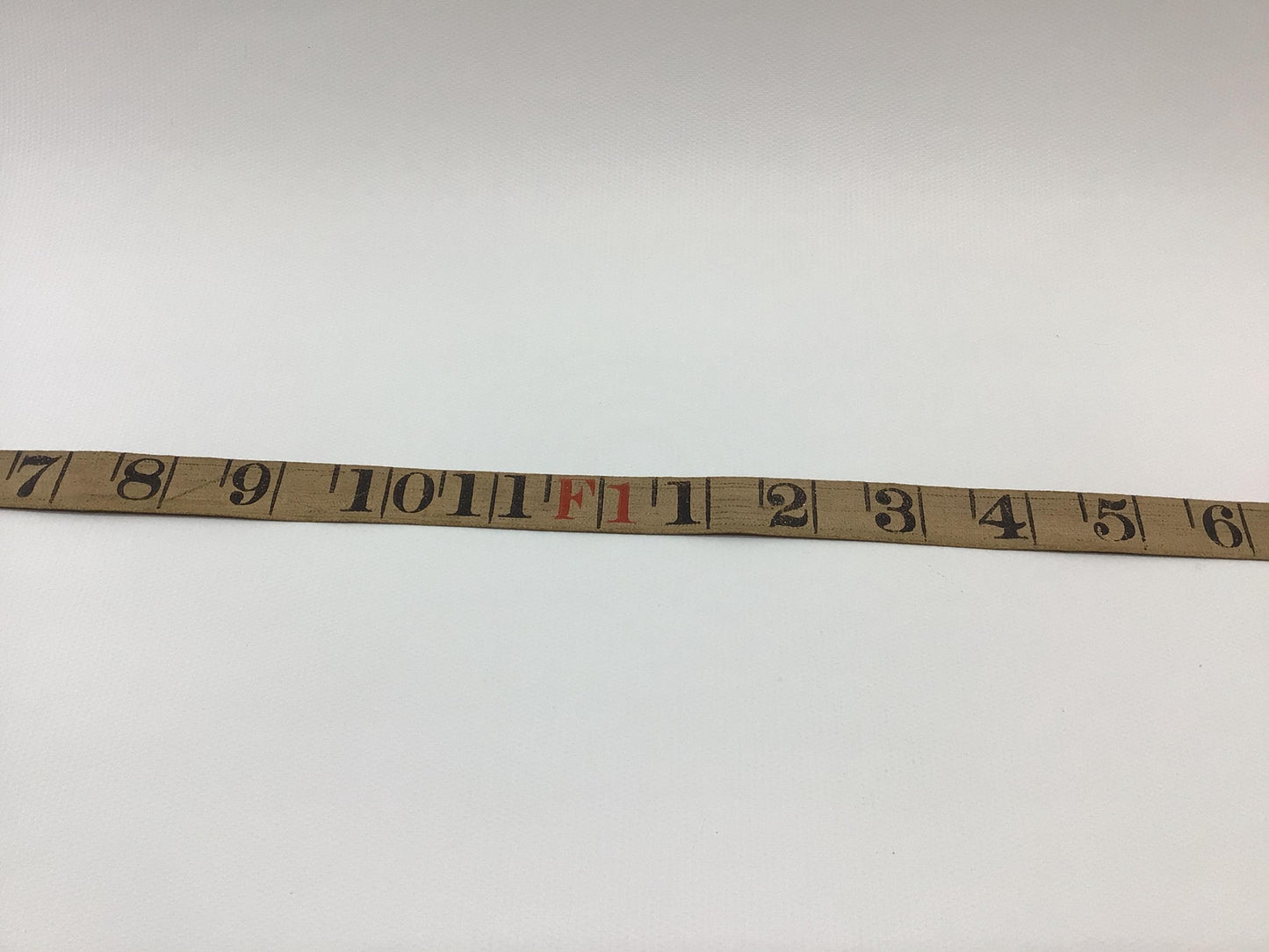 Vintage 50' Leader Tape Measure Quality Made in England Chesterman Leather and Brass Exterior