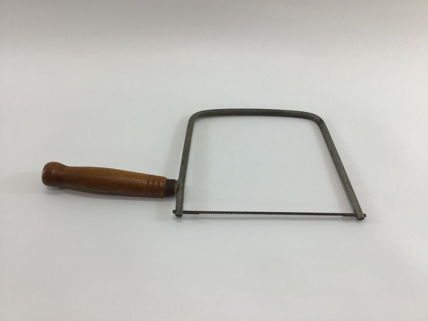 Wood Handle 6" Blade Coping Saw Vintage Quality Made Hand Tool