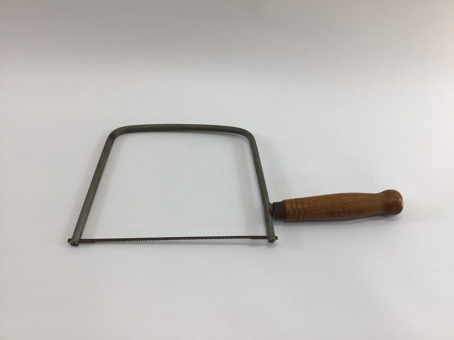 Wood Handle 6" Blade Coping Saw Vintage Quality Made Hand Tool