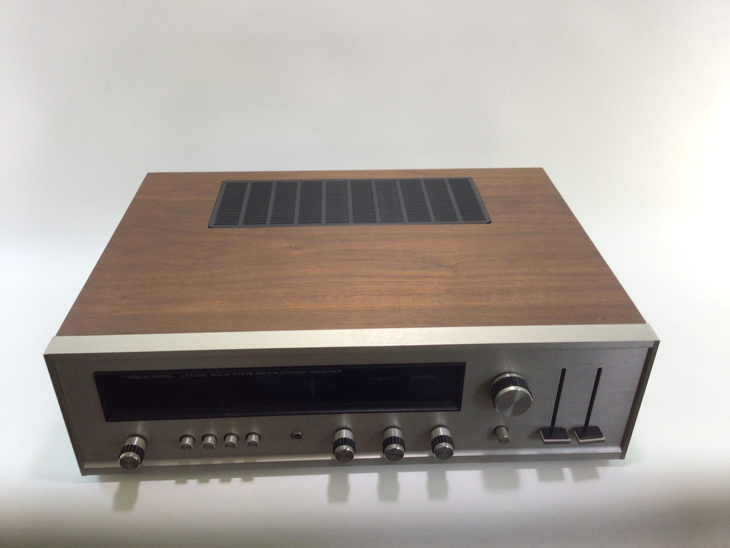 Realistic High Fidelity 82 Watt Stereo Receiver Model STA-80 Vintage 1970s Radio Shack Electronics Component