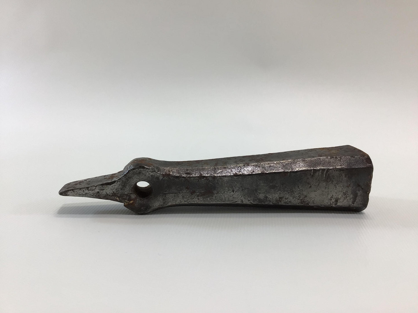 Blacksmith Hot Chisel Cut-Off Anvil Antique Rustic Primitive Iron Forge Hand Tool