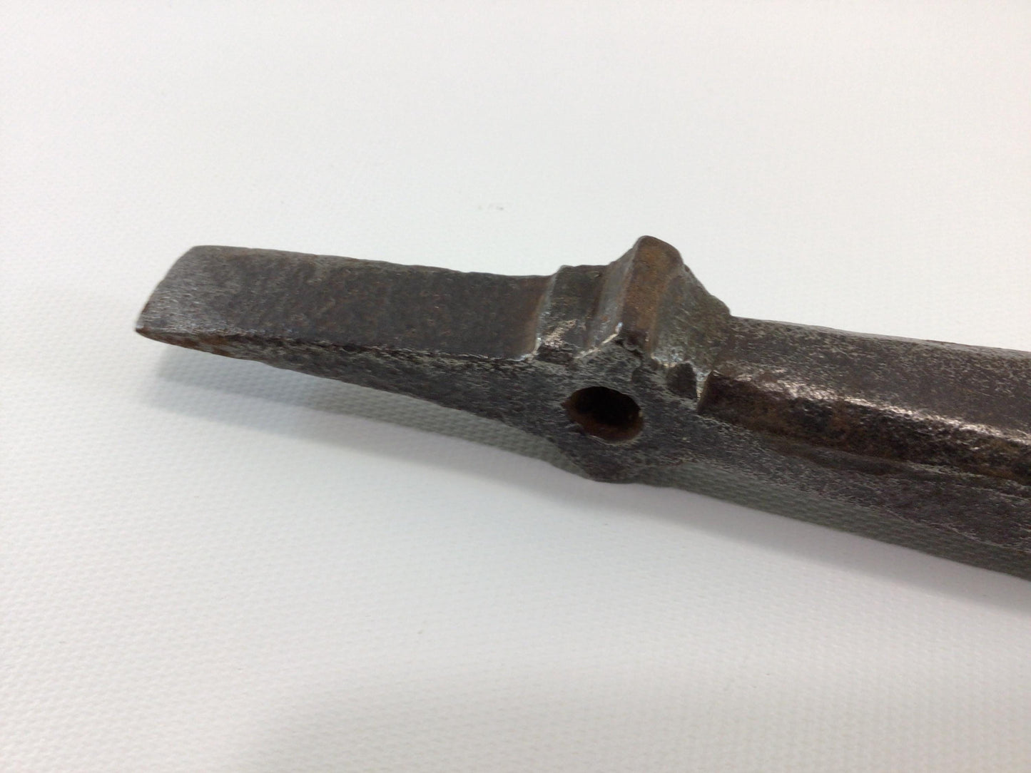 Blacksmith Hot Chisel Double Ended Cut-Off Anvil Antique Rustic Primitive Iron Forge Hand Tool