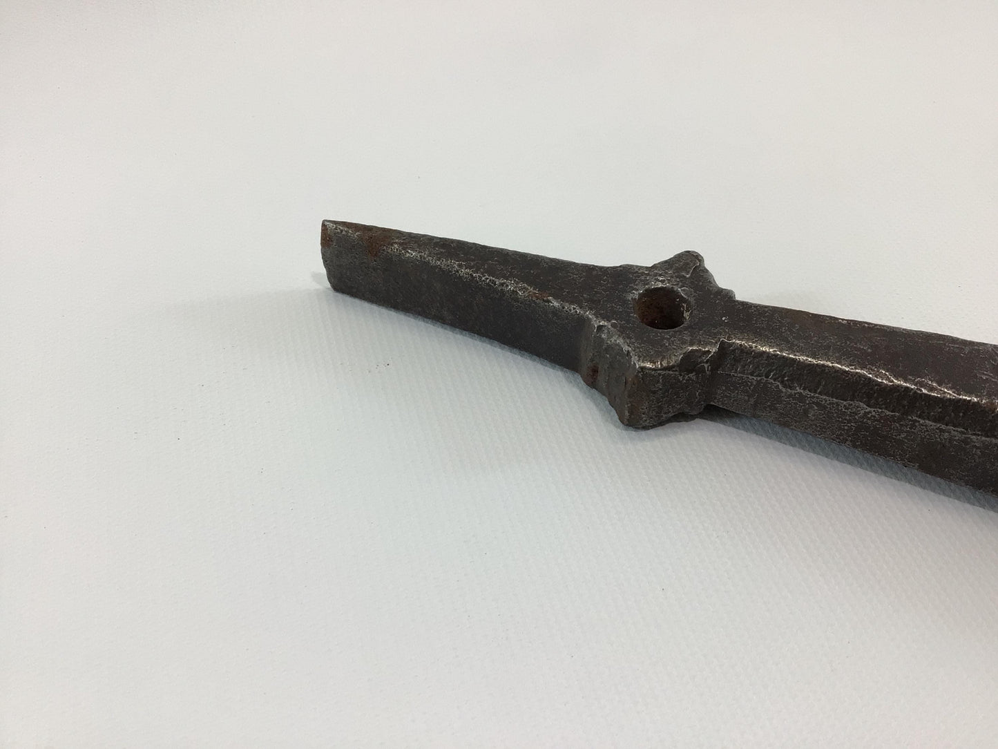 Blacksmith Hot Chisel Double Ended Cut-Off Anvil Antique Rustic Primitive Iron Forge Hand Tool