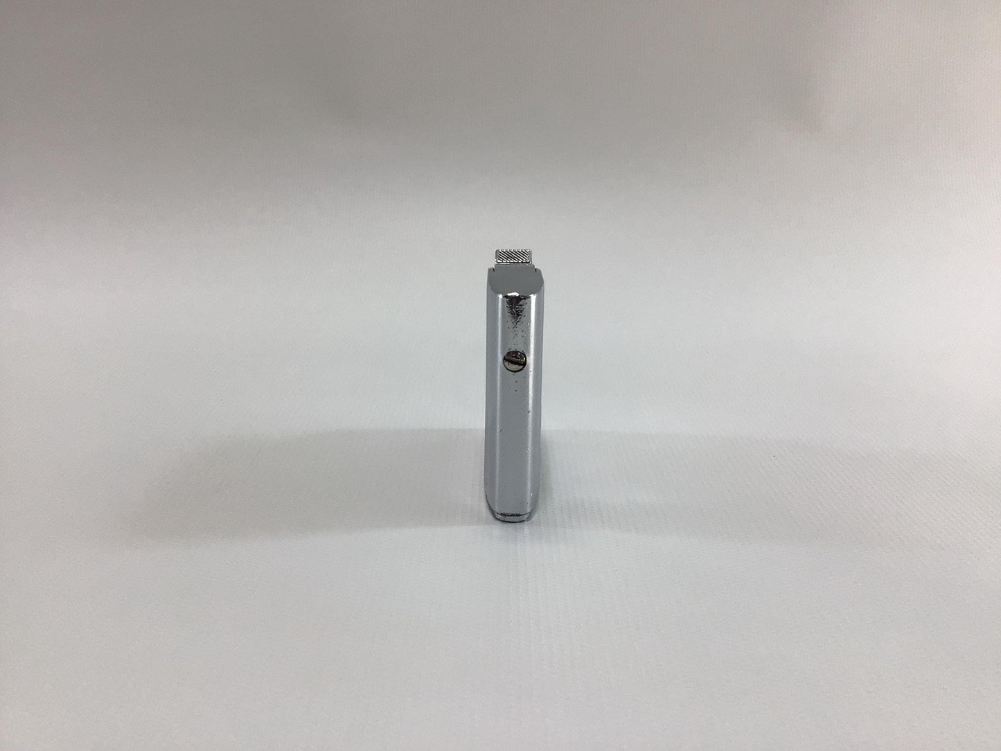 Chrome Finish Mid Century Fluid Cigarette Lighter Berkeley Director Slim Pinstripe