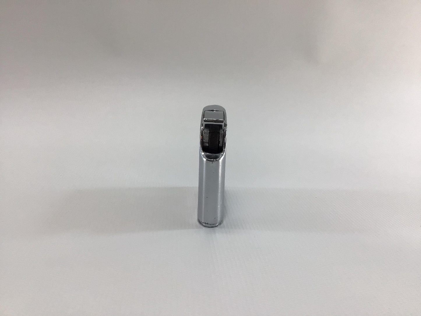 Chrome Finish Mid Century Fluid Cigarette Lighter Berkeley Director Slim Pinstripe