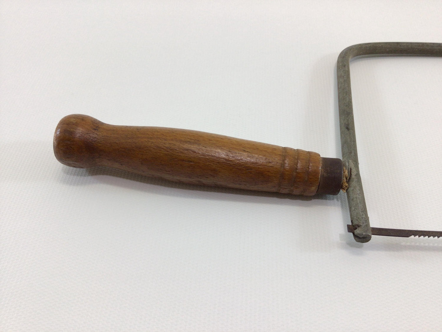Wood Handle 6" Blade Coping Saw Vintage Quality Made Hand Tool