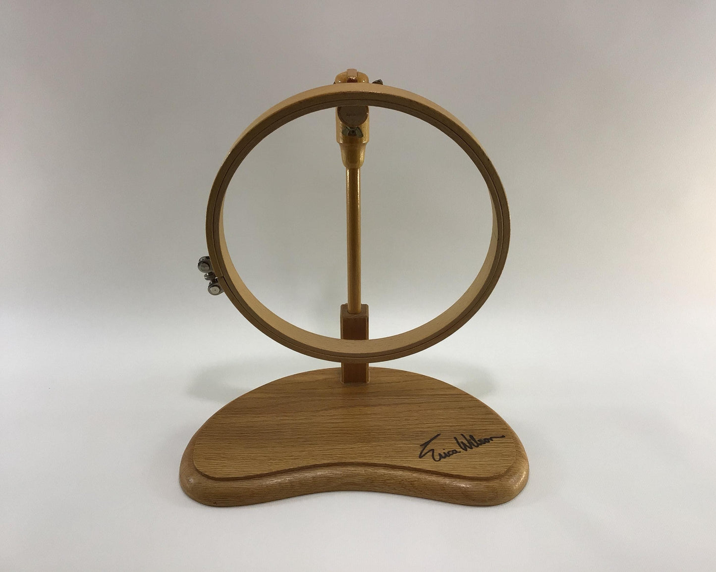 Erica Wilson 10" Embroidery Hoop Stand Vintage Sewing Notion Tool