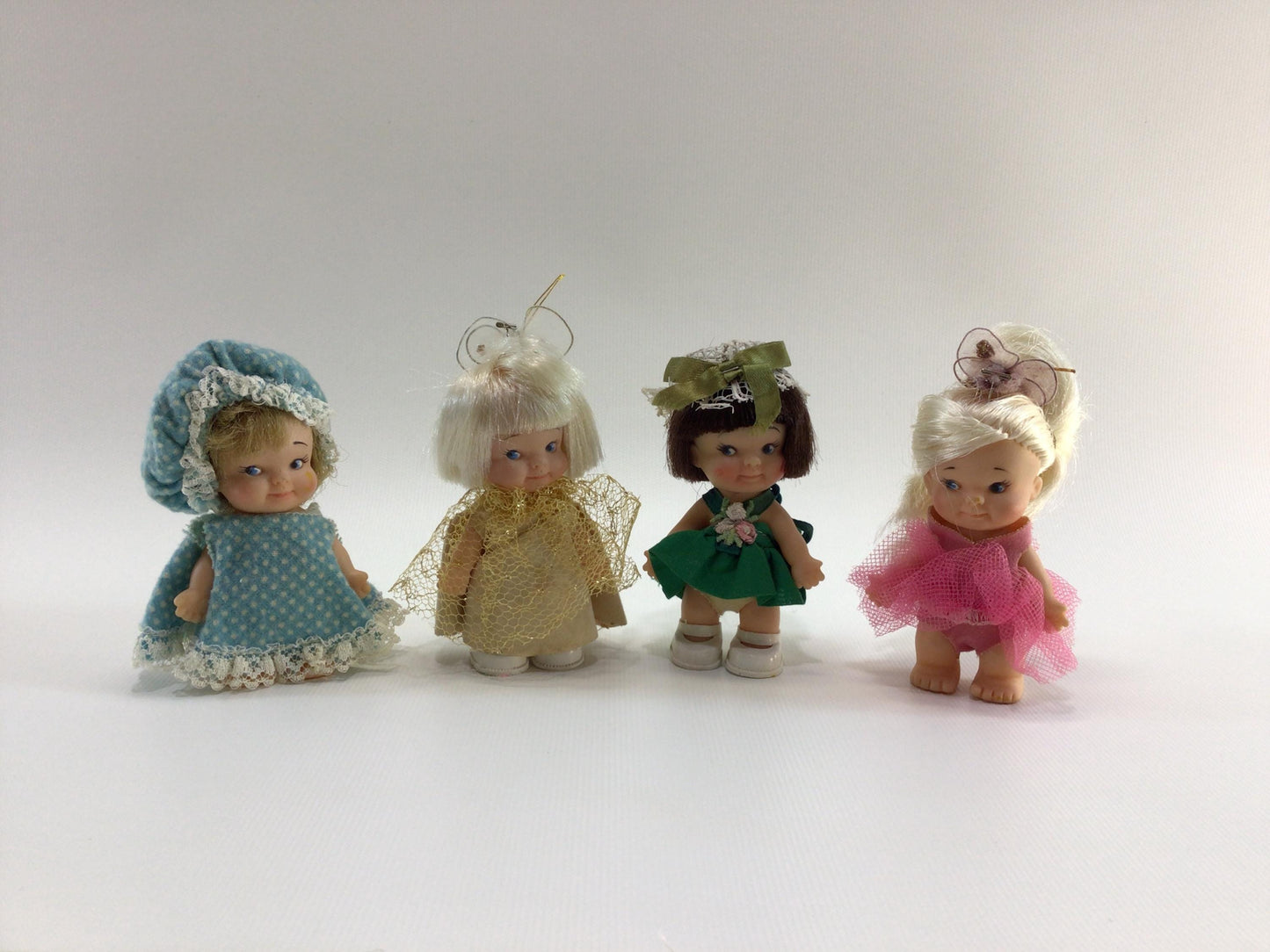 Uneeda Pee Wee 1960s Vintage Soft Rubber Miniature Fashion Doll Toy - CHOOSE ONE
