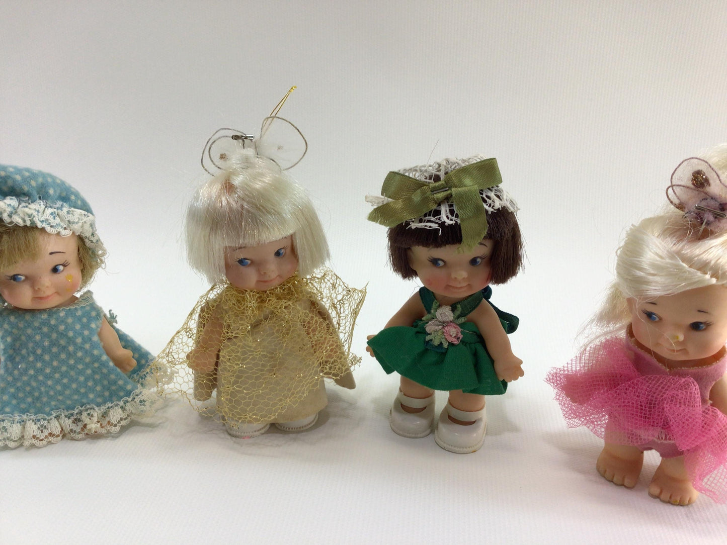 Uneeda Pee Wee 1960s Vintage Soft Rubber Miniature Fashion Doll Toy - CHOOSE ONE