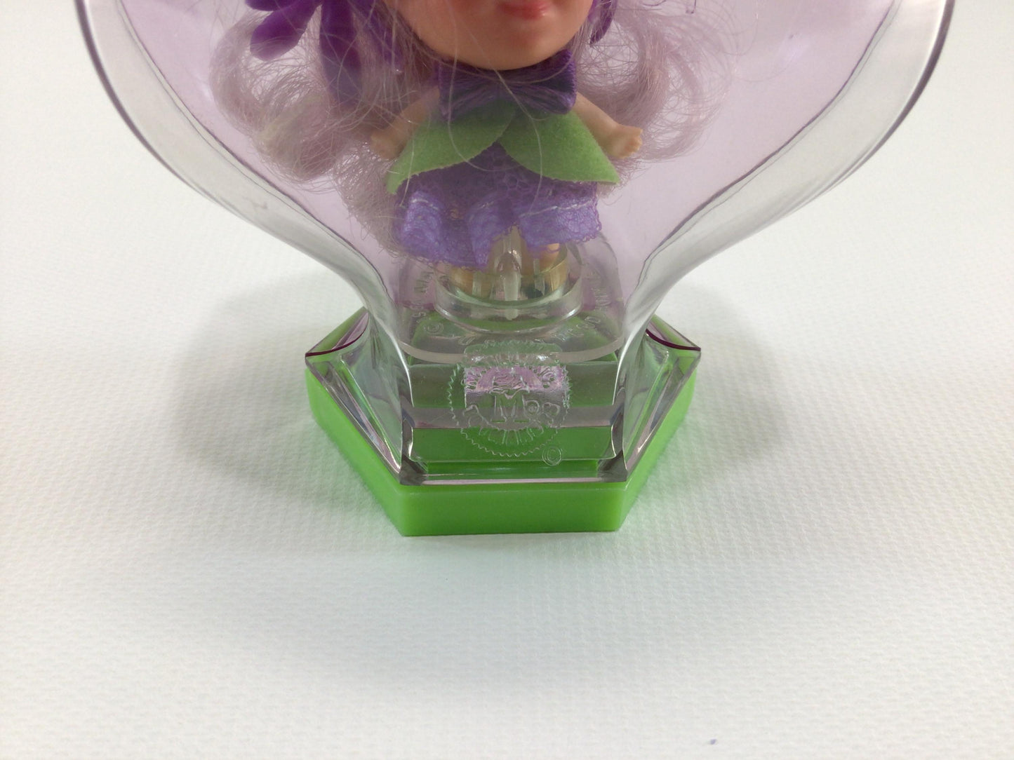 Liddle Kiddles Violet Kolognes Perfume Bottle Vintage 1960s Mattel Soft Rubber Miniature Toy Doll
