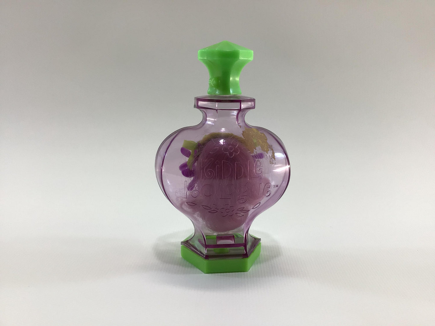 Liddle Kiddles Violet Kolognes Perfume Bottle Vintage 1960s Mattel Soft Rubber Miniature Toy Doll