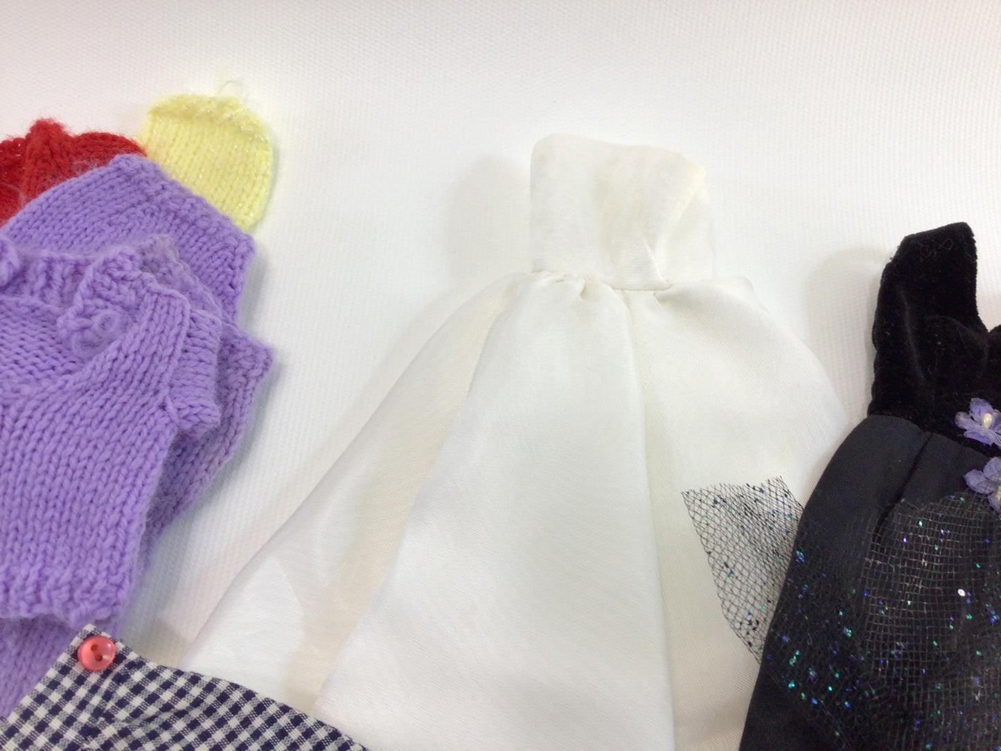 Vintage 10" to 12" Doll Clothes Outfits and Accessories Lot