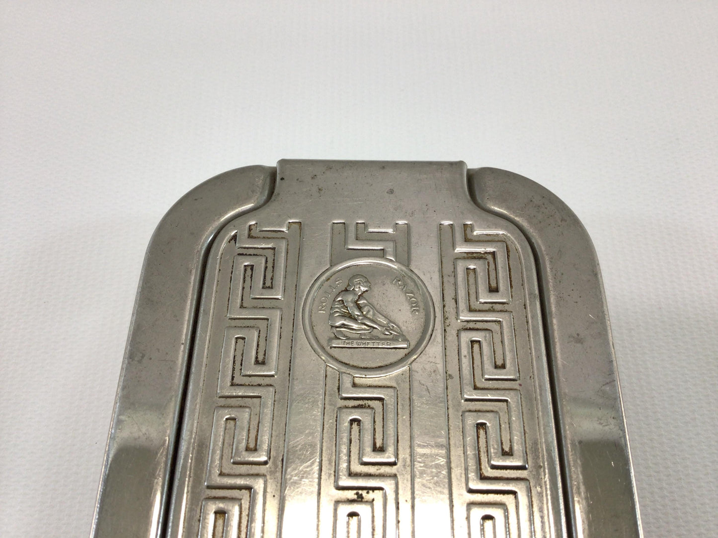Rolls Razor Vintage 1920s Blade Stropper Nickel Chrome Finish Made in England
