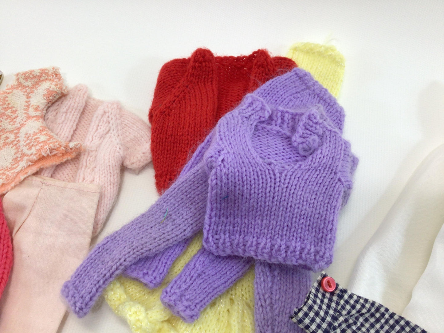 Vintage 10" to 12" Doll Clothes Outfits and Accessories Lot