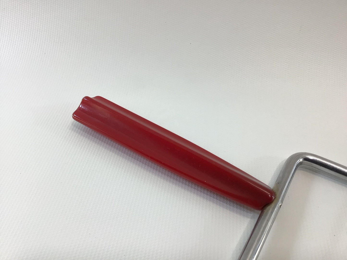 Cheese Slicer Vintage Kitchen Utensil with Red Bakelite Handle