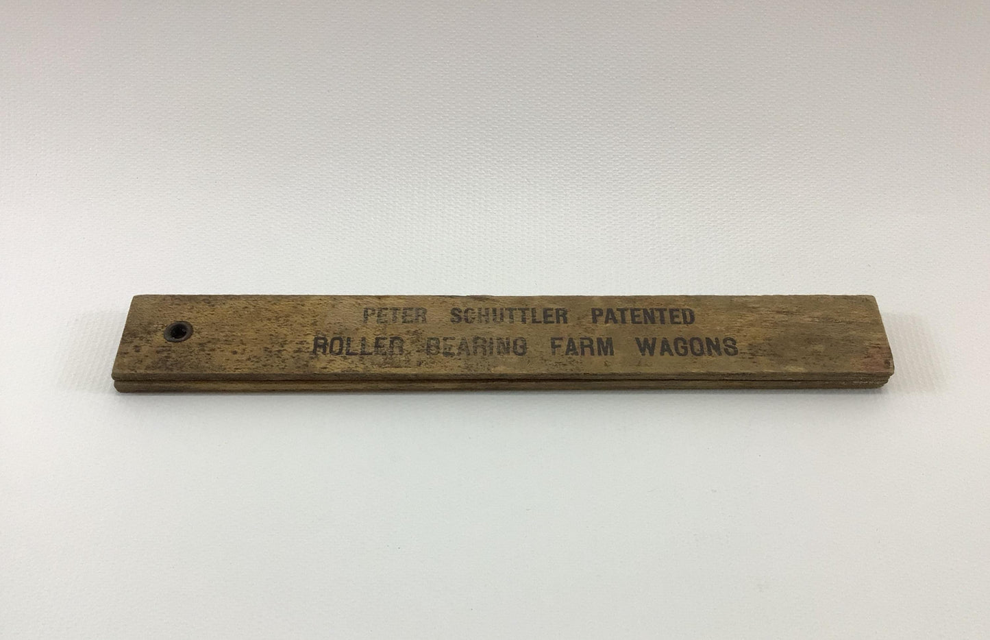 Folding 24" Ruler Peter Schuttler Farm Wagons Chicago Antique Advertising Give Away Premium