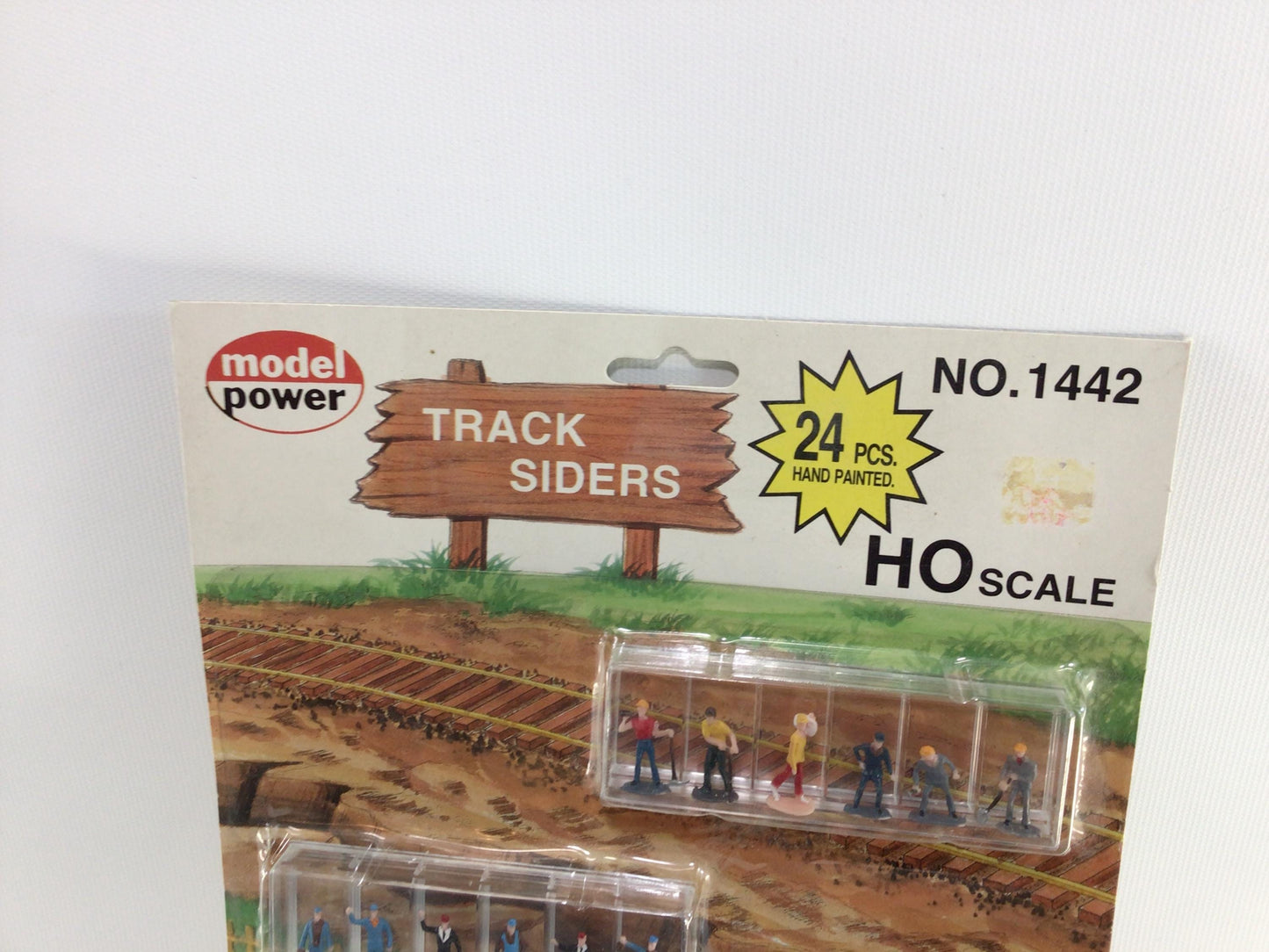 Model Power HO Scale Track Siders No 1442 Vintage Model Railroading Scenic Layout Figures