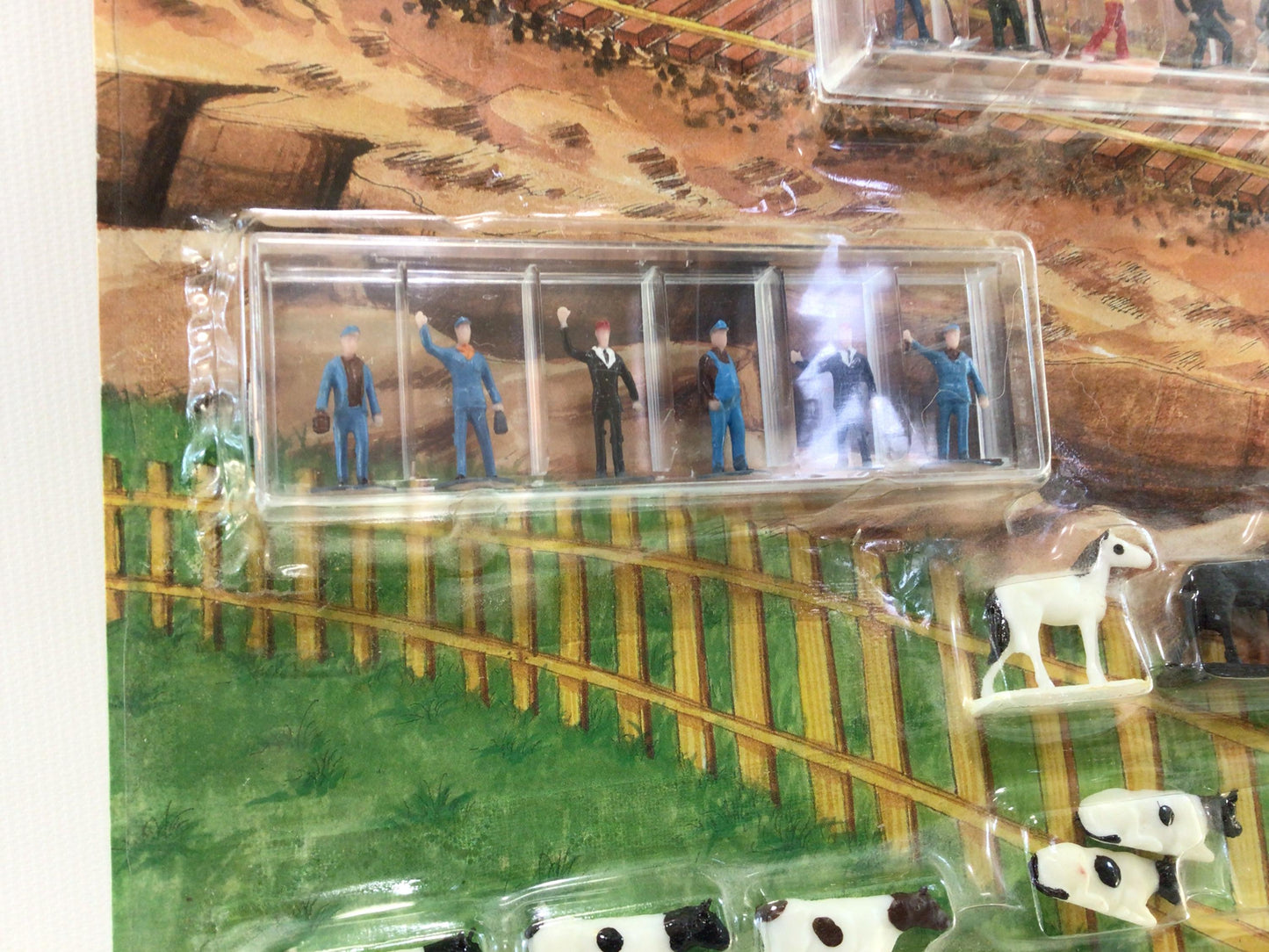 Model Power HO Scale Track Siders No 1442 Vintage Model Railroading Scenic Layout Figures