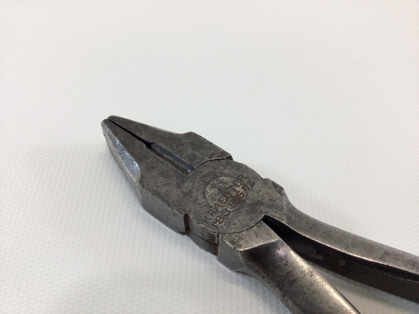 Lineman's Pliers Kraeuter 6 1/2 Inch Model 1831 Made in USA Antique Mantique Collectible Hand Tool