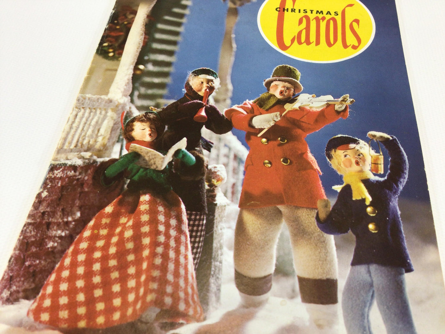 Christmas Carols 1959 Caroling Booklet Vintage Holiday Advertising Ephemera Kalamazoo Saving & Loan