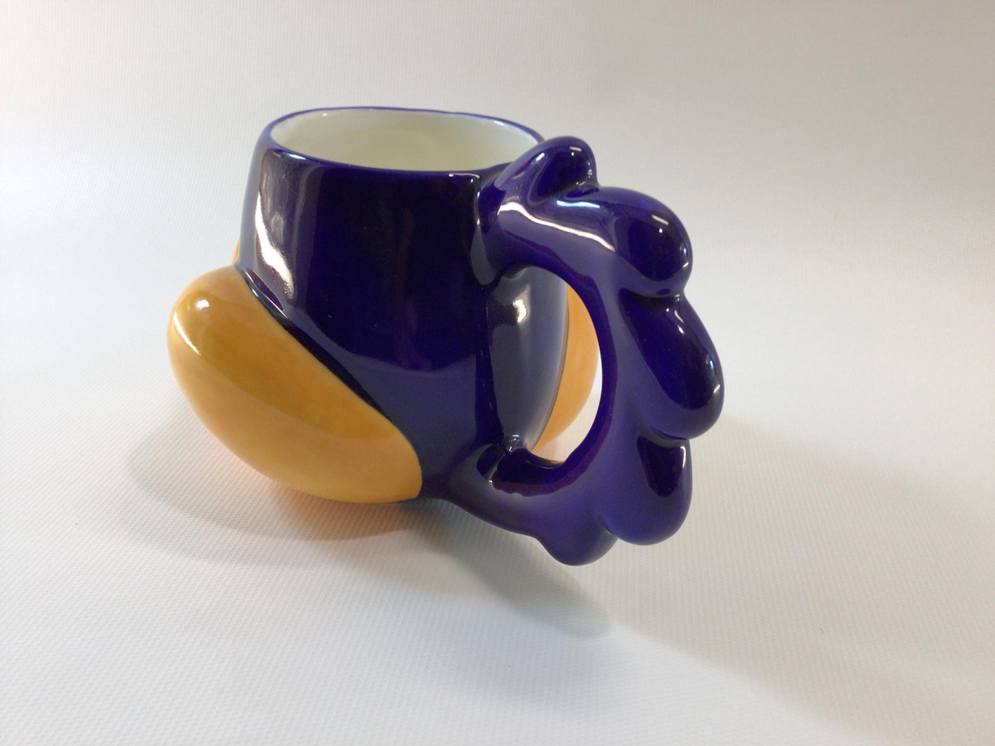 Looney Tunes Ceramic Road Runner Mug Vintage 1991 Applause Inc Collectible Coffee Cup