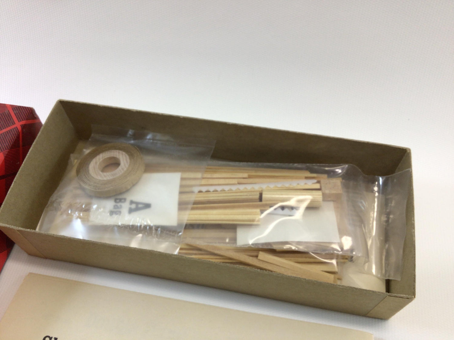 Campbell HO Scale Model Railroad Shed Under Construction and Double Hand Car House No 368-795 Vintage Modeling Kit