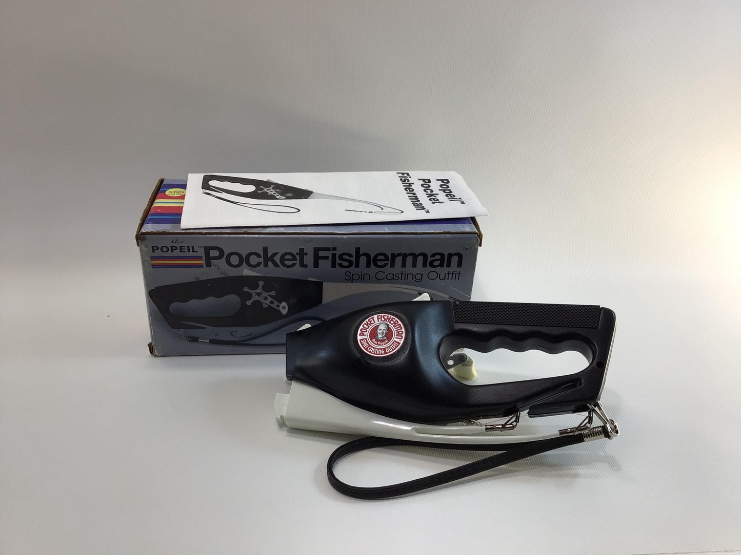 Popeil Pocket Fisherman Spin Casting Outfit Vintage Outdoor Sporting Rod and Reel Fishing Equipment