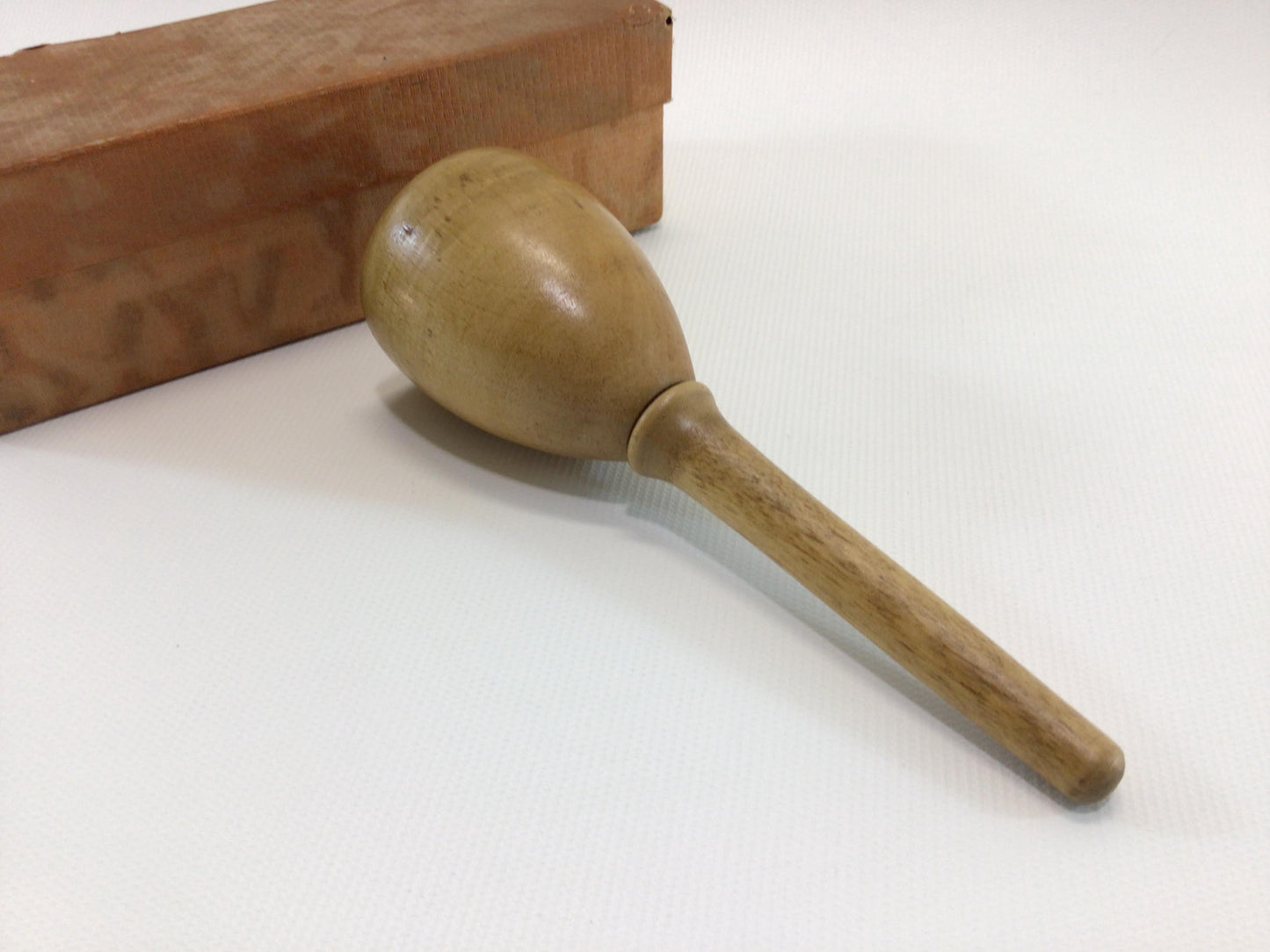 Sock Darner Wooden Concave Antique Collectible Sewing Notion Accessory Tool