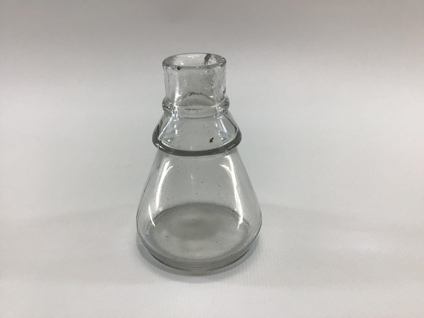 Conical Dip Pen Inkwell Bottle Antique Office Desk Writing Tool Accessory