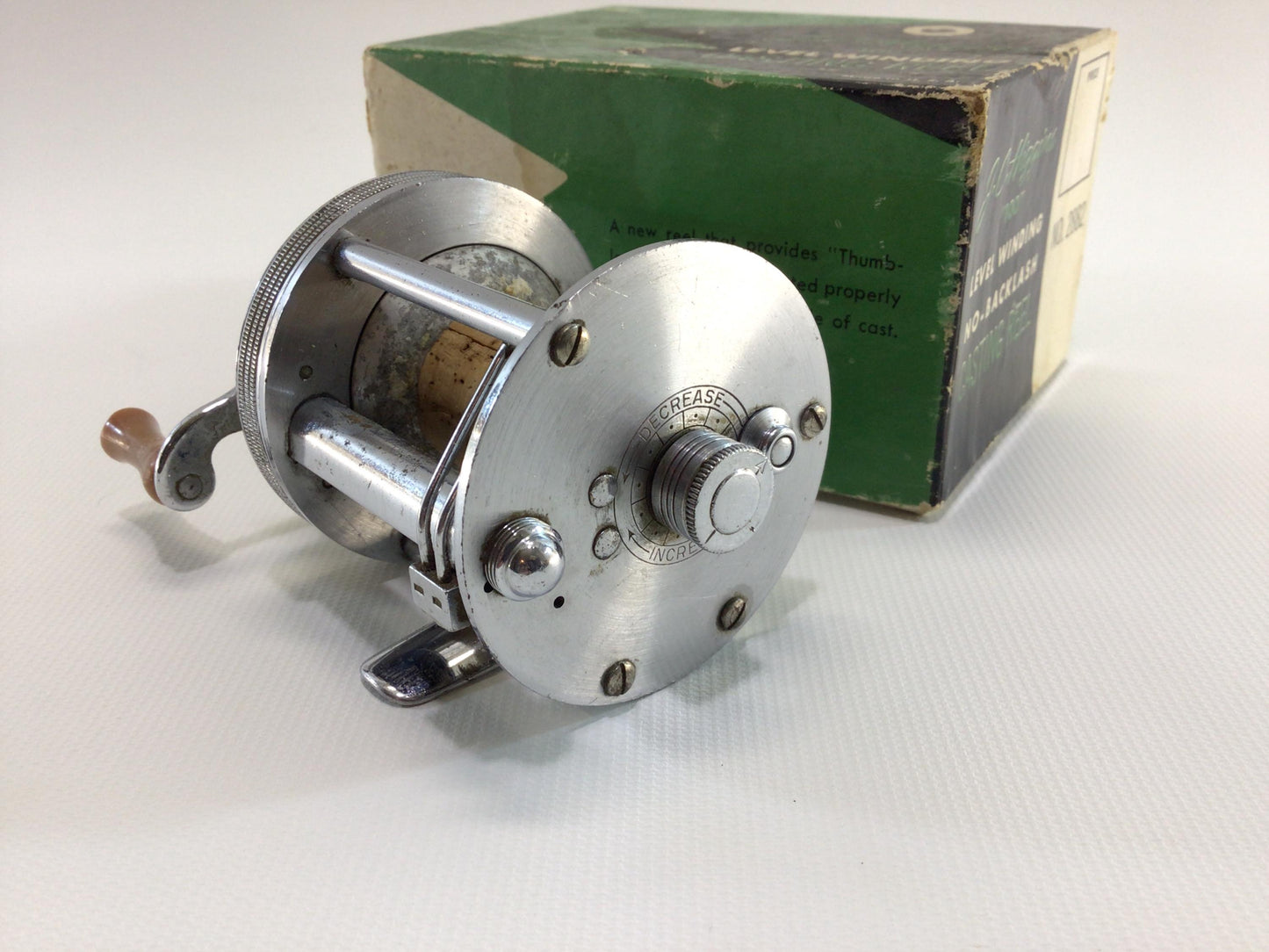 J C Higgins Model 46-A Casting Reel Vintage Fishing Tackle Outdoor Sporting Equipment - Parts Repair