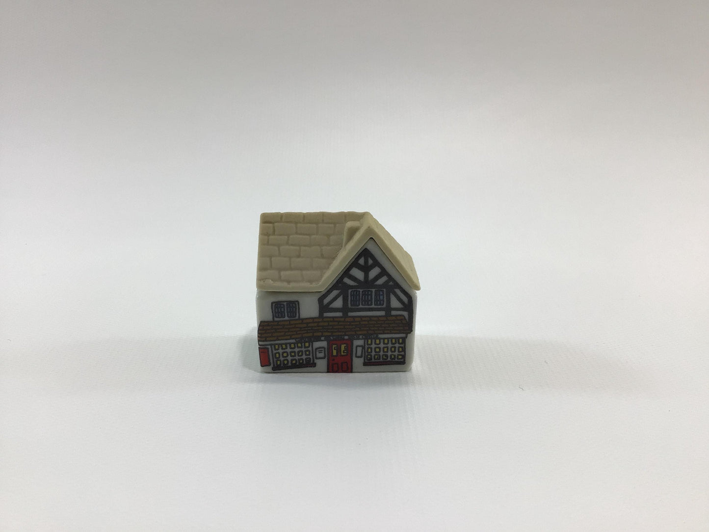 Wade Miniature Porcelain Whimsey-On-Why 1981 Set 2 Post Office Vintage Collectible Figurine