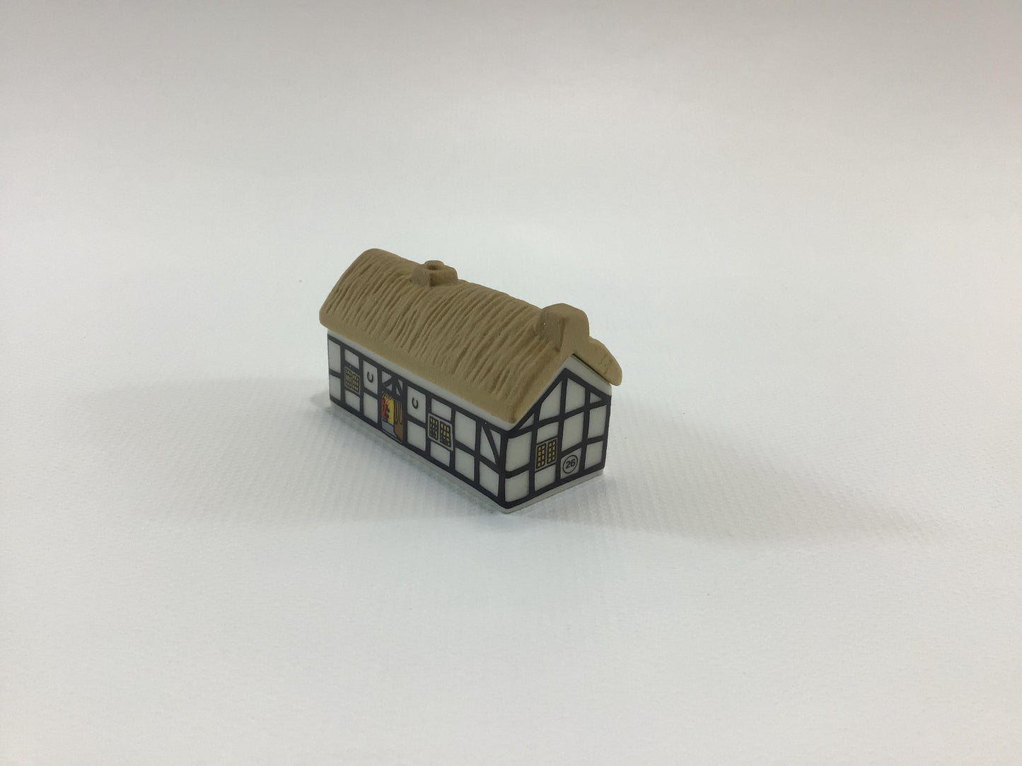Wade Miniature Porcelain Whimsey-On-Why 1985 Set 4 Old Smithy Vintage Collectible Figurine