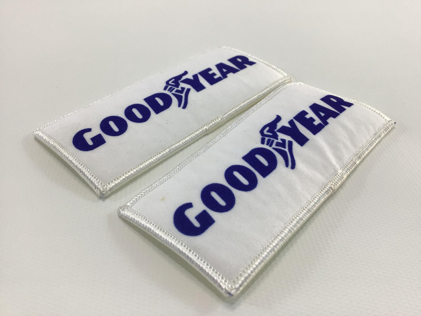 Goodyear Tires 4" Iron-On Patch Vintage Auto Racing Hat Jacket Patches