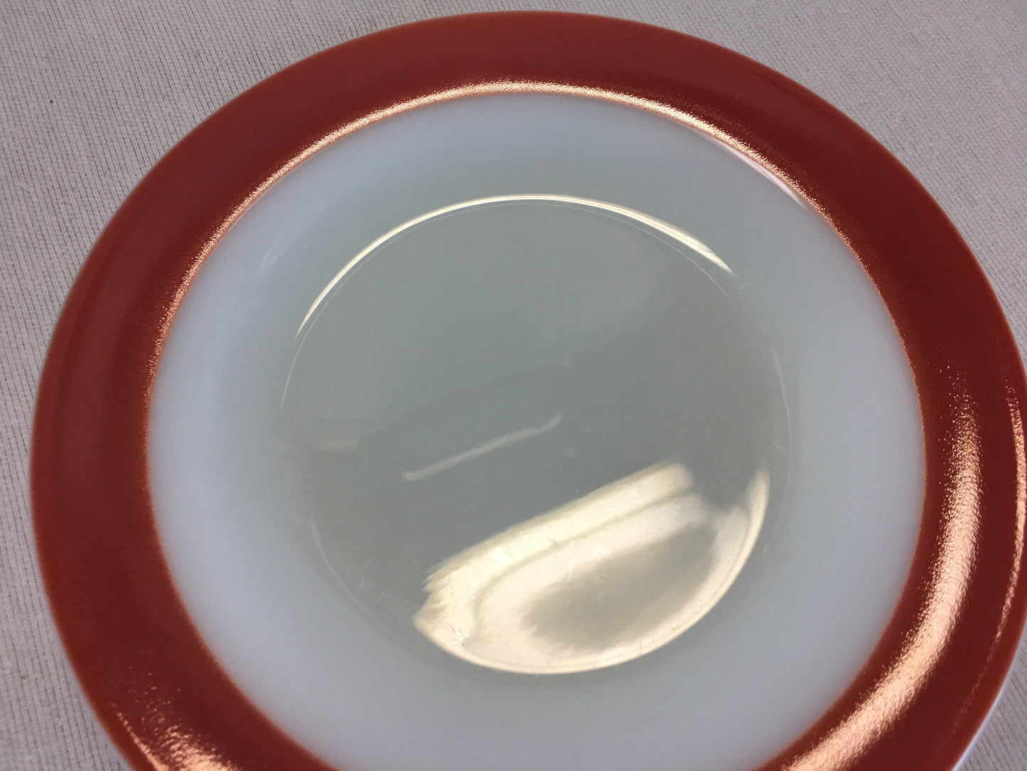 Pyrex Pink Flamingo Dessert Plate 6 5/8" Vintage 1950's Glass Serving Dish