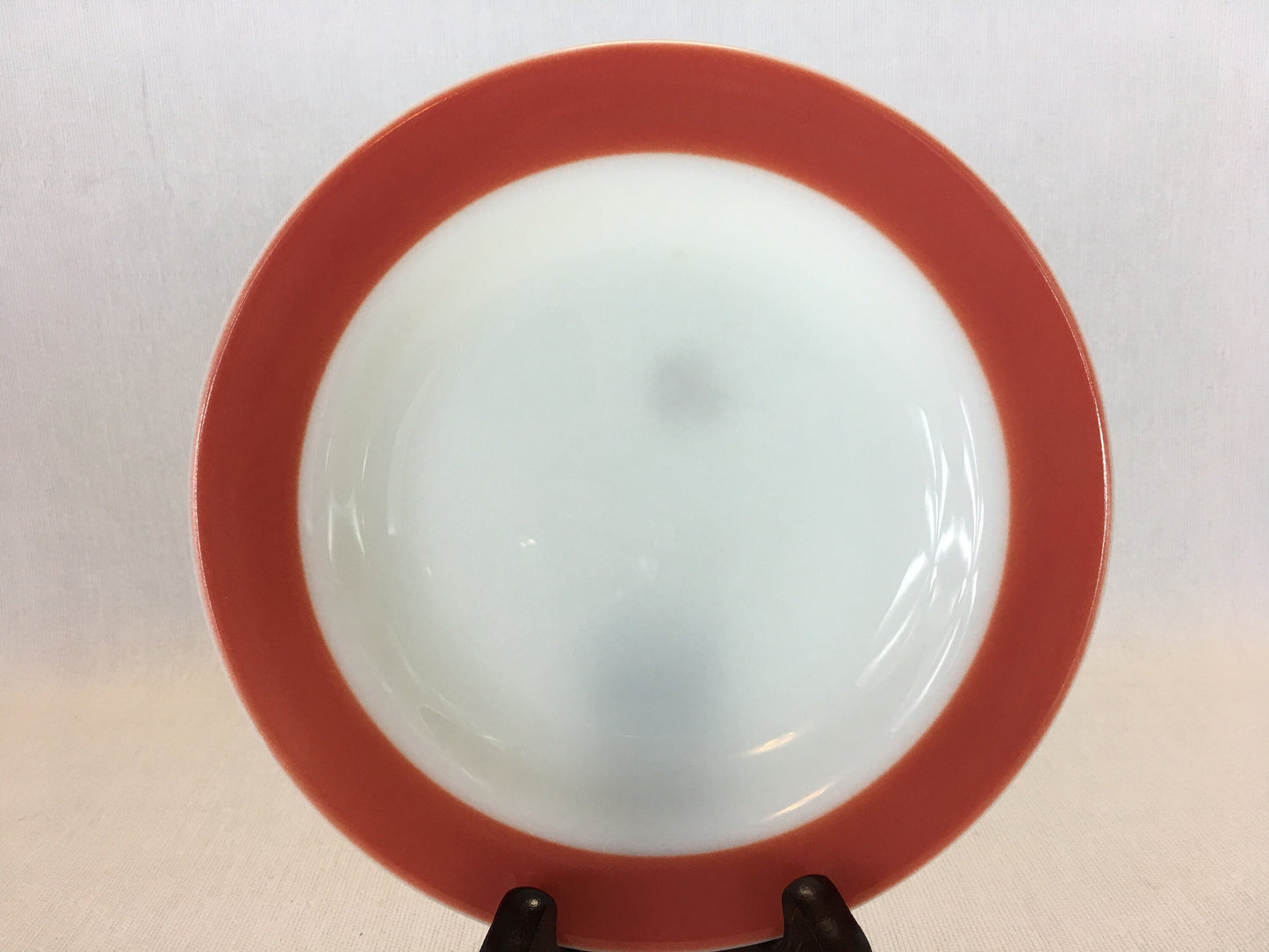 Pyrex Pink Flamingo Dessert Plate 6 5/8" Vintage 1950's Glass Serving Dish