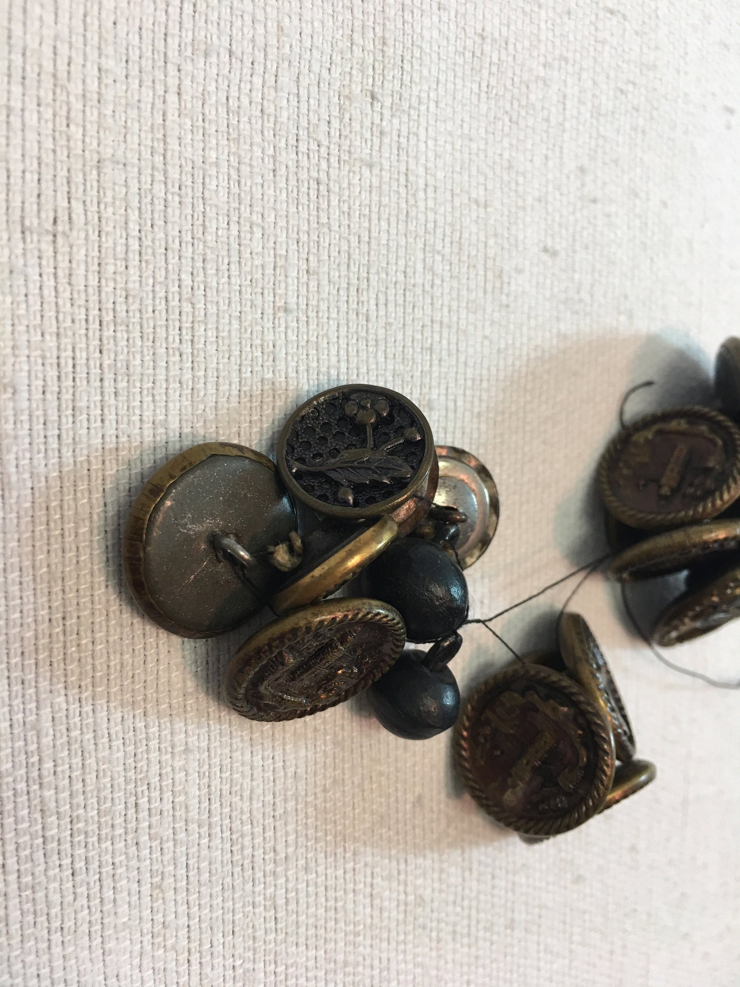 Brass Metal Antique Buttons