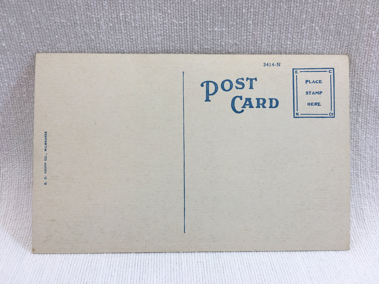 1920's Kellogg's Company Postcard, Battle Creek Michigan