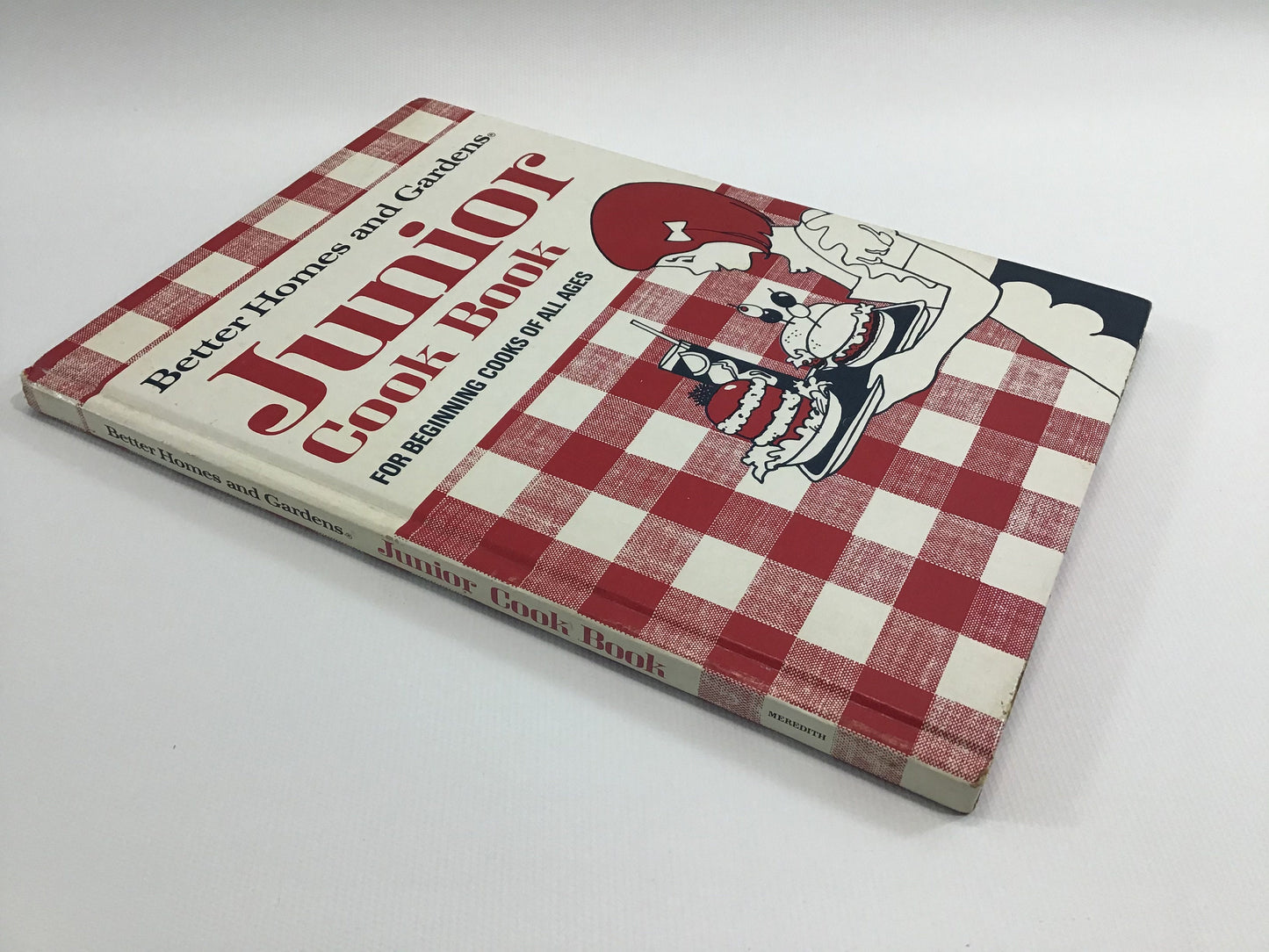 Vintage Cookbook, Junior Cook Book by Better Homes and Gardens, Copyright 1972