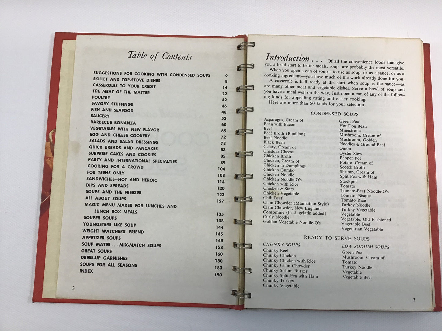 Vintage Cookbook, Cooking with Soup by Campbell's, 1974 Twelfth Printing