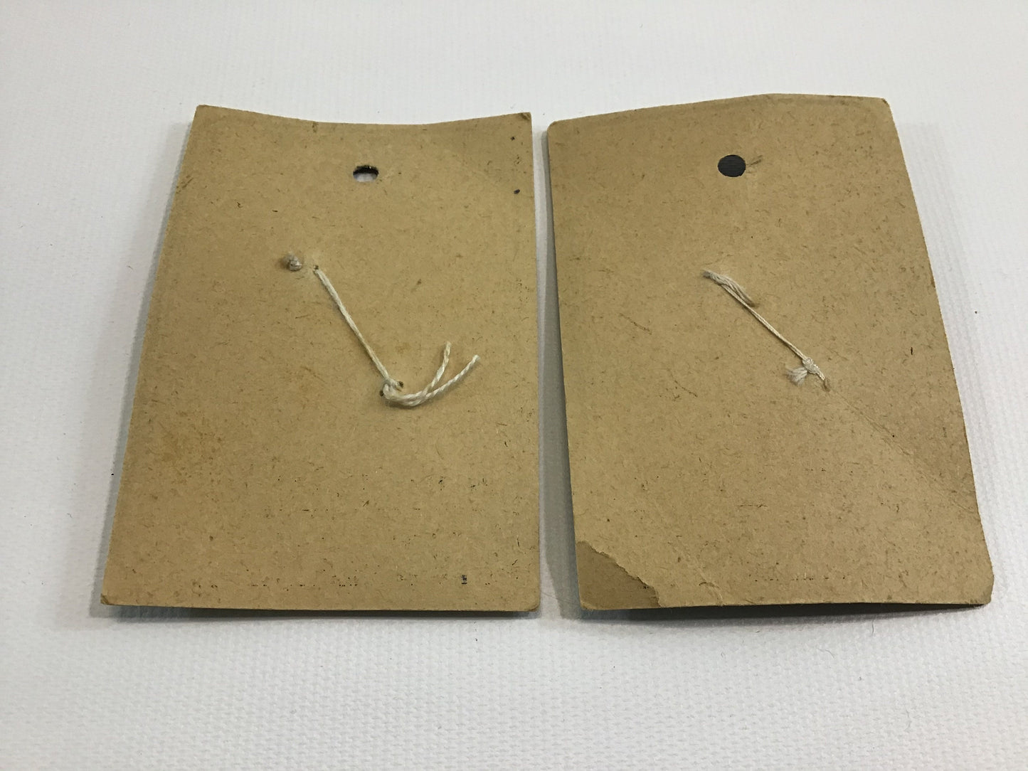 Vintage Superior Quality Buttons on Card Sewing Notions Frosted White with Rhinestone Center