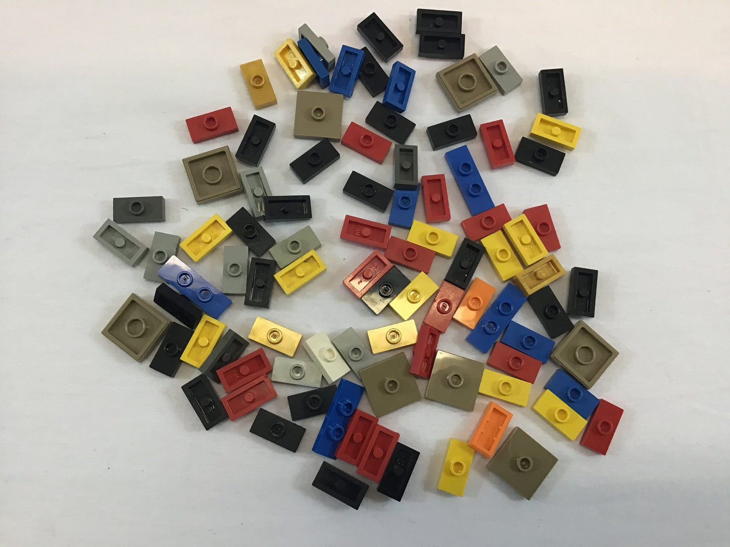 Lego 3794 34103 87580 Jumpers and 2412 Grilles Various Colors Parts Lot