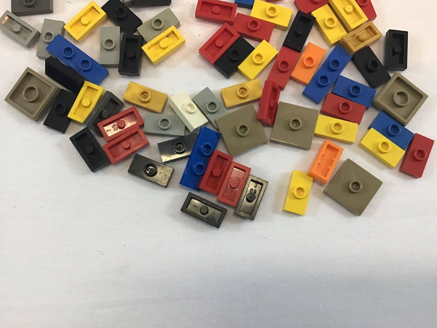 Lego 3794 34103 87580 Jumpers and 2412 Grilles Various Colors Parts Lot
