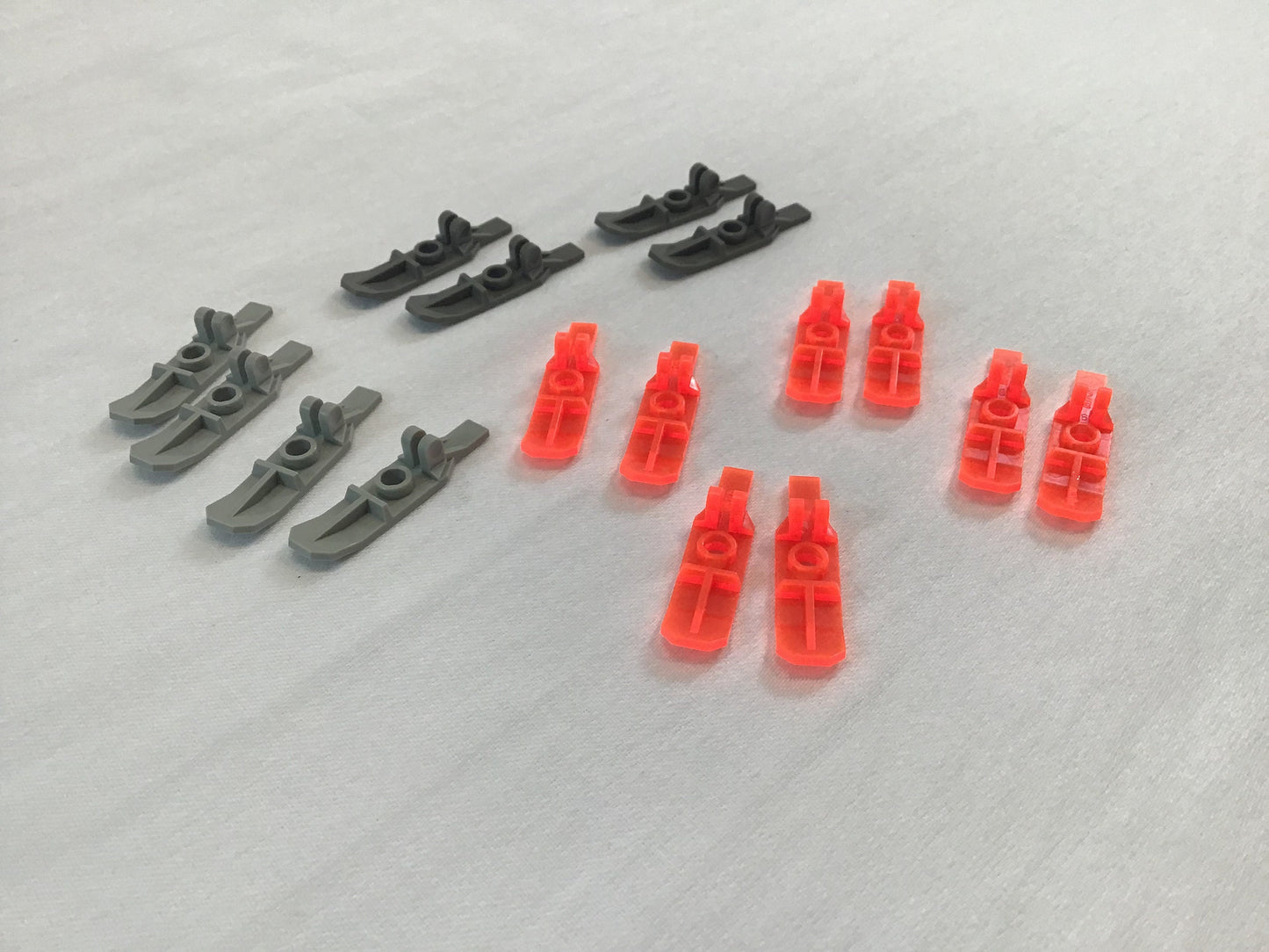 Lego Small Helicopter Landing Skis Parts and Pieces Lot
