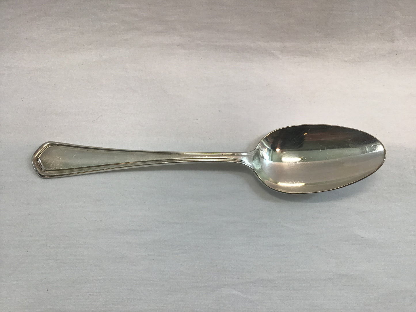 Derby Silverplate Serving Spoon Victor S. Co. A1+ Overlay IS Vintage Quality Flatware