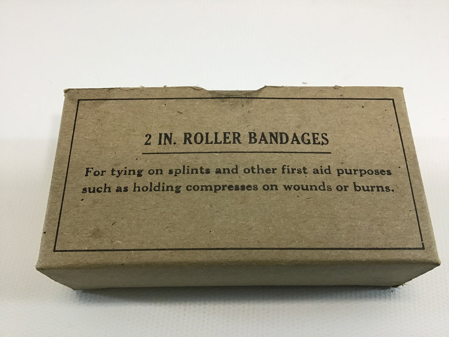 Vintage Bell System Telegraph Telephone First Aid Kit 3 Roller Bandages