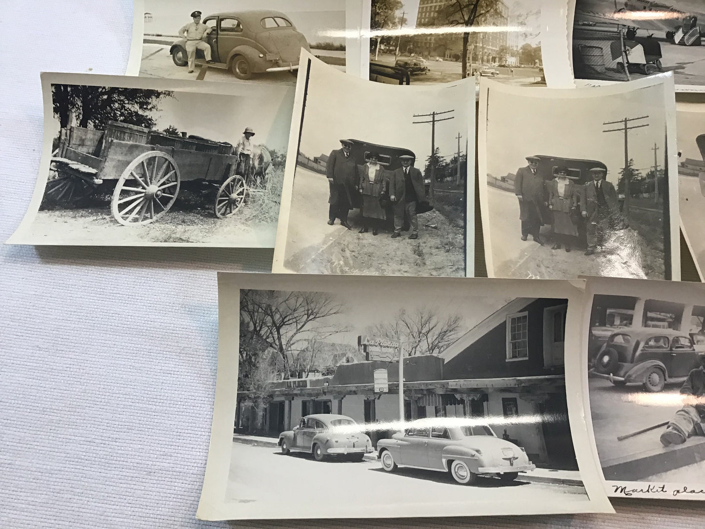 Vehicle Car Wagon Snapshot Vintage Photographs Lot of 22 Photos