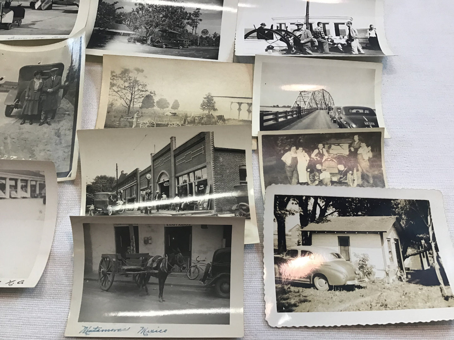 Vehicle Car Wagon Snapshot Vintage Photographs Lot of 22 Photos