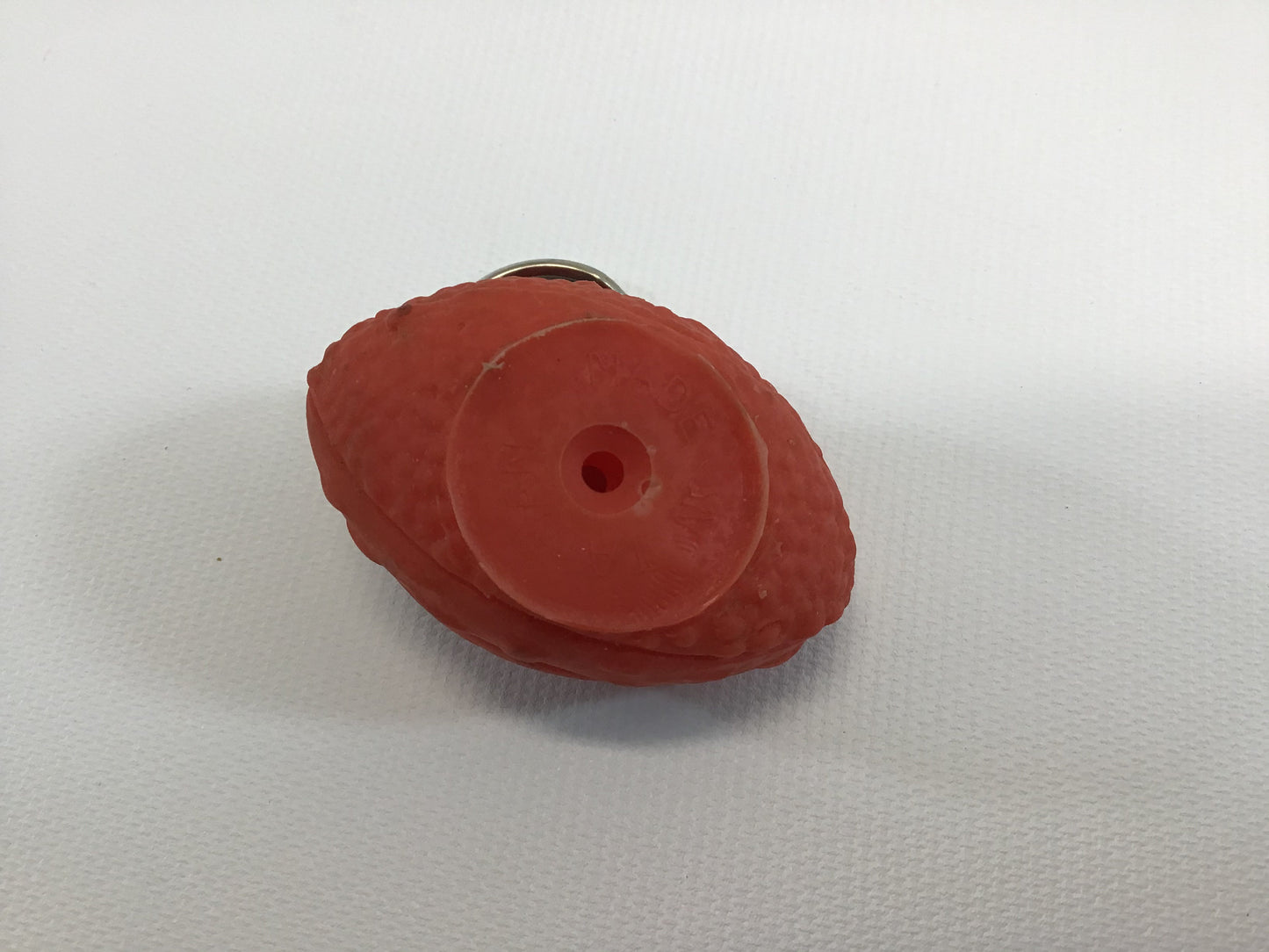 Vintage 80's Horror Ball Keychain Madballs Whacky Balls Red Football