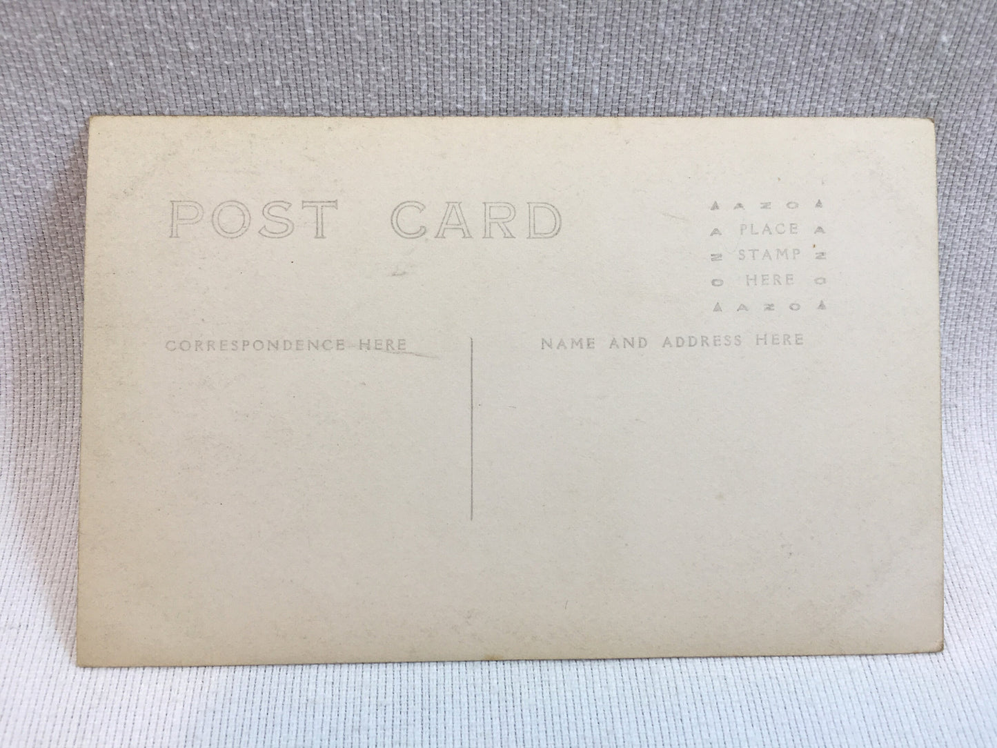 Antique RPPC Real Photo Postcard, Two Young Women in Garden